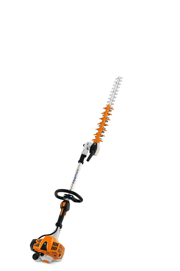 Taille-haie perche STIHL HL 91 KC-E : thermique 2 temps, 600 mm de coupe, moteur 0.90 kW, 168 cm. Taille-haie puissant, précis et compact pour usage intensif.