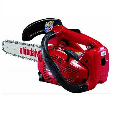Tronçonneuse élagueuse SHINDAIWA 280 TS, légère 3 kg, 26,9 cm³, 1,46 CV, système anti-vibration, graissage automatique. Livrée avec 2 chaînes SHINDAIWA d’origine.