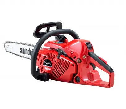 Tronçonneuse SHINDAIWA 362WS, légère 3,8 kg, moteur 35,8 cm³, système anti-vibration, démarrage facile Soft Start. Livrée avec 2 chaînes SHINDAIWA d’origine.